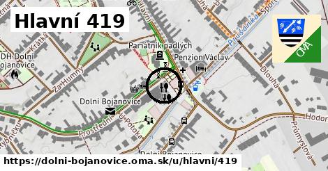 Hlavní 419, Dolní Bojanovice