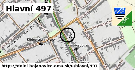 Hlavní 497, Dolní Bojanovice