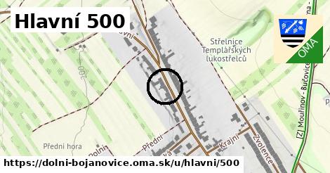 Hlavní 500, Dolní Bojanovice