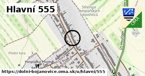 Hlavní 555, Dolní Bojanovice