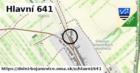 Hlavní 641, Dolní Bojanovice