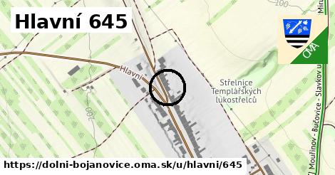 Hlavní 645, Dolní Bojanovice