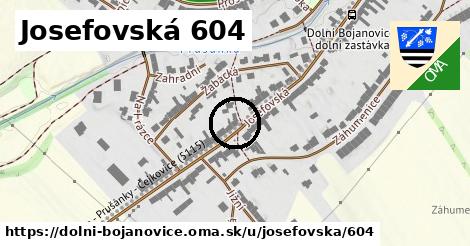 Josefovská 604, Dolní Bojanovice