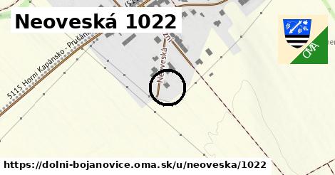 Neoveská 1022, Dolní Bojanovice