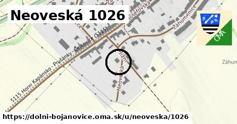 Neoveská 1026, Dolní Bojanovice