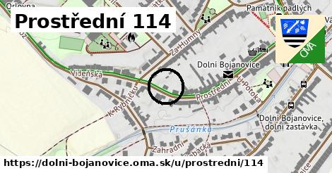 Prostřední 114, Dolní Bojanovice