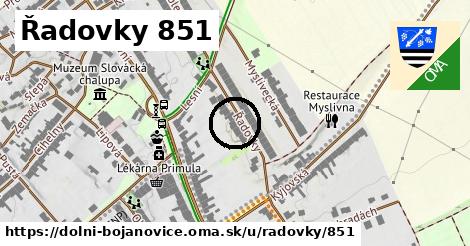 Řadovky 851, Dolní Bojanovice