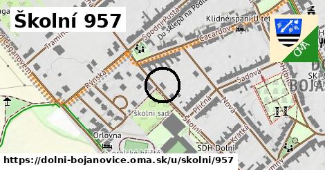 Školní 957, Dolní Bojanovice