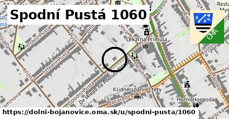 Spodní Pustá 1060, Dolní Bojanovice