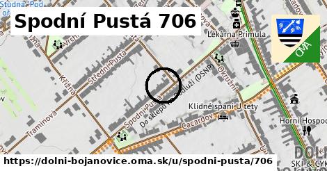 Spodní Pustá 706, Dolní Bojanovice