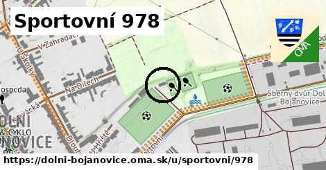 Sportovní 978, Dolní Bojanovice