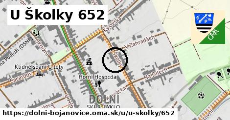 U Školky 652, Dolní Bojanovice