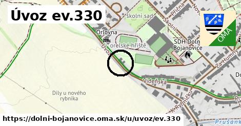 Úvoz ev.330, Dolní Bojanovice