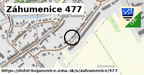 Záhumenice 477, Dolní Bojanovice