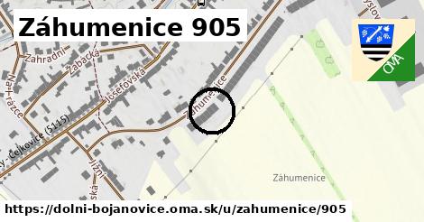 Záhumenice 905, Dolní Bojanovice