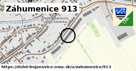 Záhumenice 913, Dolní Bojanovice