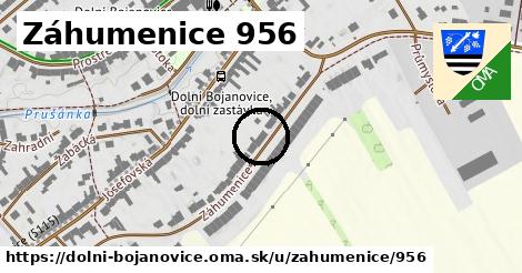 Záhumenice 956, Dolní Bojanovice