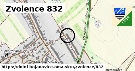 Zvolence 832, Dolní Bojanovice