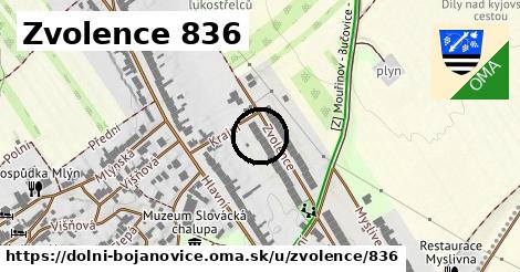 Zvolence 836, Dolní Bojanovice