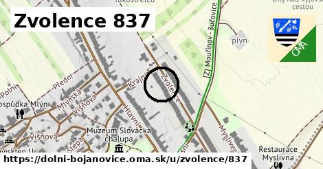 Zvolence 837, Dolní Bojanovice