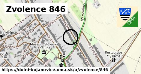 Zvolence 846, Dolní Bojanovice
