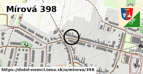 Mírová 398, Dolní Němčí