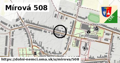 Mírová 508, Dolní Němčí