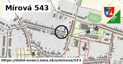 Mírová 543, Dolní Němčí