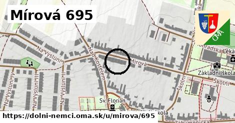 Mírová 695, Dolní Němčí