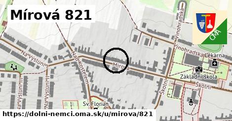 Mírová 821, Dolní Němčí