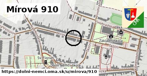 Mírová 910, Dolní Němčí