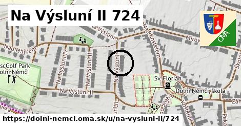 Na Výsluní II 724, Dolní Němčí