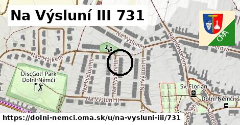 Na Výsluní III 731, Dolní Němčí