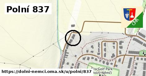 Polní 837, Dolní Němčí