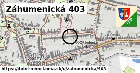 Záhumenická 403, Dolní Němčí