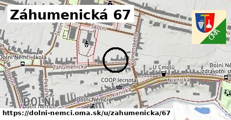 Záhumenická 67, Dolní Němčí