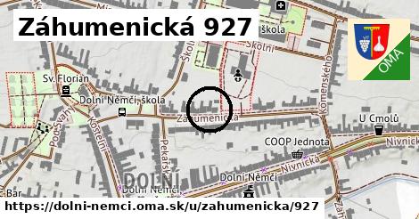 Záhumenická 927, Dolní Němčí