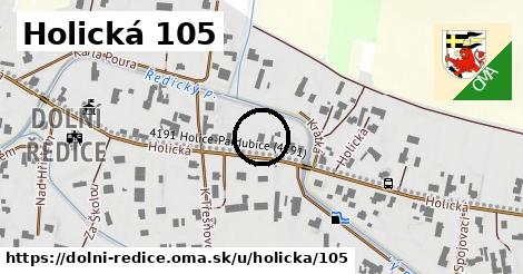 Holická 105, Dolní Ředice