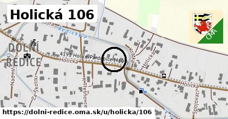 Holická 106, Dolní Ředice