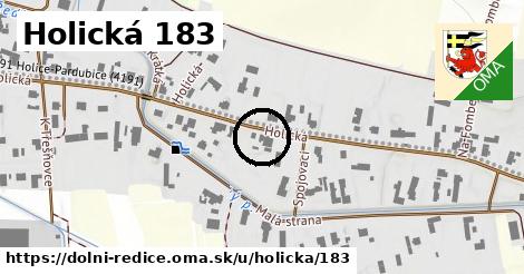 Holická 183, Dolní Ředice