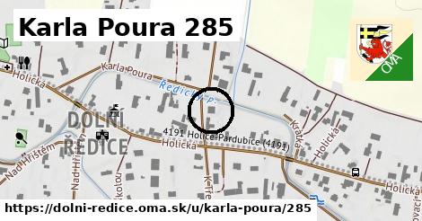 Karla Poura 285, Dolní Ředice