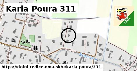 Karla Poura 311, Dolní Ředice