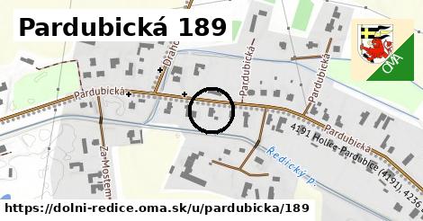 Pardubická 189, Dolní Ředice