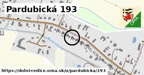 Pardubická 193, Dolní Ředice