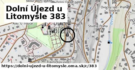 Dolní Újezd u Litomyšle <span class="supisne">383</span>