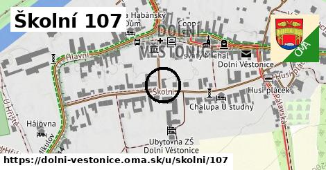 Školní 107, Dolní Věstonice
