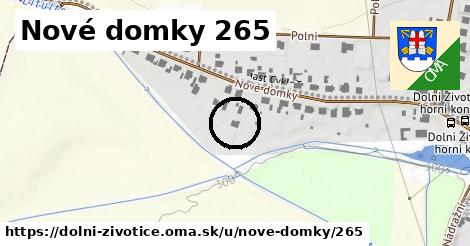 Nové domky 265, Dolní Životice