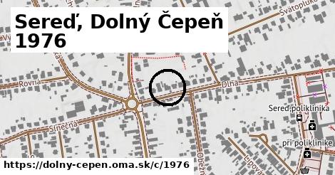 Sereď, Dolný Čepeň <span class="supisne">1976</span>