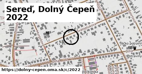 Sereď, Dolný Čepeň <span class="supisne">2022</span>