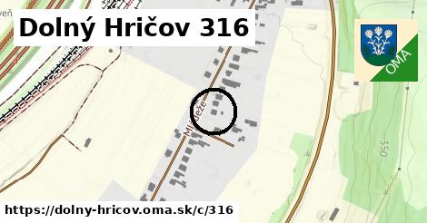 Dolný Hričov <span class="supisne">316</span>